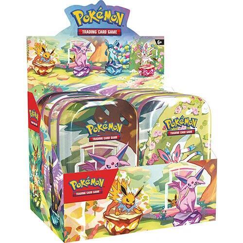 Prismatic Evolutions Mini Tins
