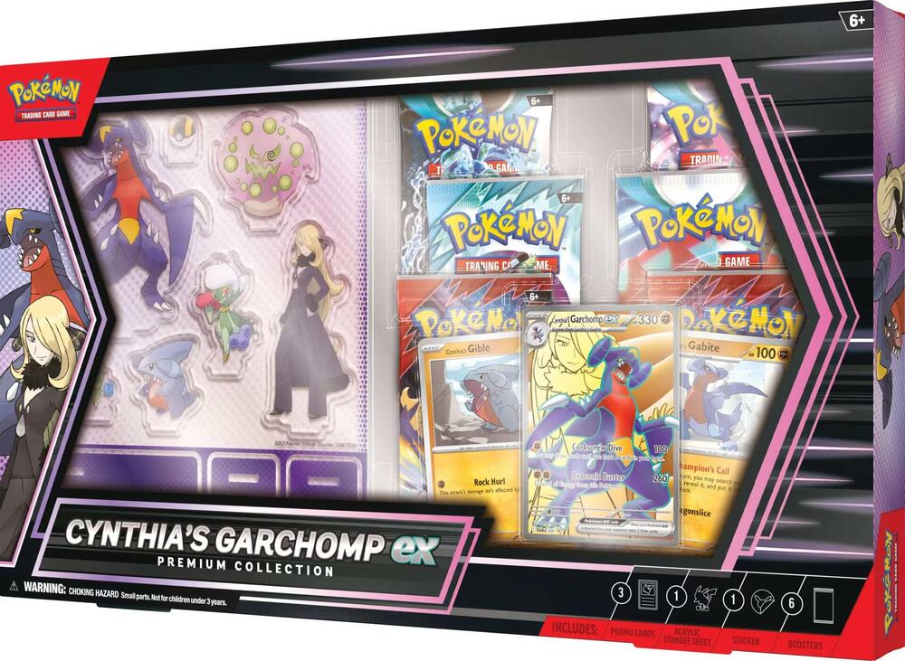 Cynthia’s Garchomp EX Premium Collection